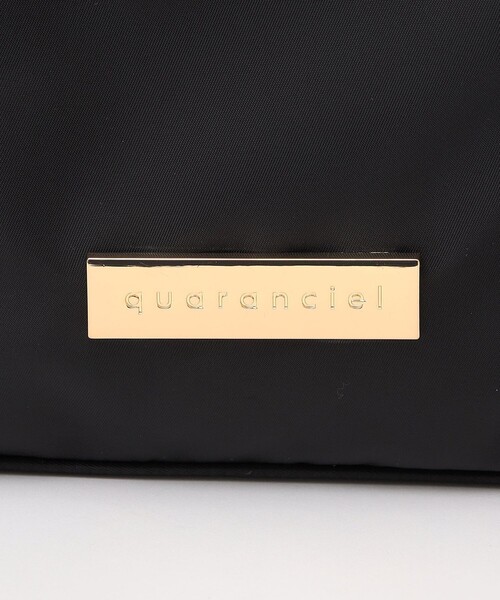 quaranciel(カランシエル)の「quaranciel: 2way 8ポケット ライン ショルダー バッグ(ショルダーバッグ・レディース・ベージュ/ブラック/チャコールグレー・ONE SIZE)」の20枚目の写真