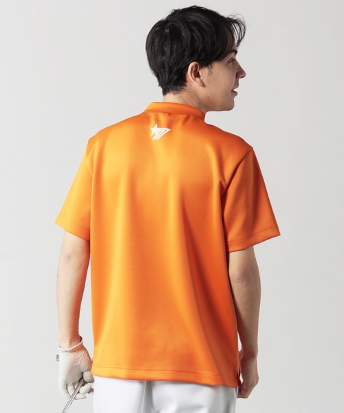 stella77golf（ステラセブンティーンセブンゴルフ）の「蛍光ｶﾗｰｺﾞﾙﾌﾓｯｸﾈｯｸ半袖T（Tシャツ/カットソー・メンズ・ブラック/ホワイト/オレンジ系/イエロー系・SMALL/MEDIUM/LARGE/X-LARGE）」の11枚目の写真