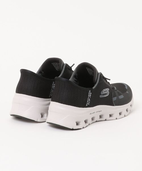 SKECHERS（スケッチャーズ）の「【SKECHERS】スケッチャーズ SLIP-INS:GLIDE-STEP PRO（スリップインズ：グライドステップ プロ）バンジーレーススニーカー 150420（スニーカー・レディース・ブラック×グレー/ベージュ/ベージュ系その他/パープル/ブラック×ブラック・23.0cm/23.5cm/24.0cm/24.5cm/25.0cm/22.5cm）」の6枚目の写真
