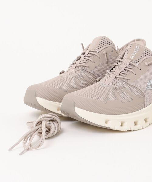 SKECHERS（スケッチャーズ）の「【SKECHERS】スケッチャーズ SLIP-INS:GLIDE-STEP PRO（スリップインズ：グライドステップ プロ）バンジーレーススニーカー 150420（スニーカー・レディース・ブラック×グレー/ベージュ/ベージュ系その他/パープル/ブラック×ブラック・23.0cm/23.5cm/24.0cm/24.5cm/25.0cm/22.5cm）」の9枚目の写真