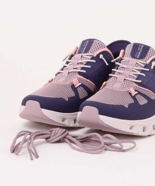 SKECHERS(スケッチャーズ)の「【SKECHERS】スケッチャーズ SLIP-INS:GLIDE-STEP PRO(スリップインズ:グライドステップ プロ)バンジーレーススニーカー 150420(スニーカー・レディース・ブラック×グレー/ベージュ/ベージュ系その他/パープル/ブラック×ブラック・23.0cm/23.5cm/24.0cm/24.5cm/25.0cm/22.5cm)」の7枚目の写真