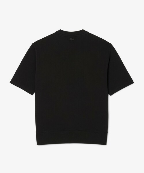 【LACOSTE】トーン・オン・トーンステッチ半袖スウェット LACOSTE / ラコステ】トーン・オン・トーンステッチ半袖