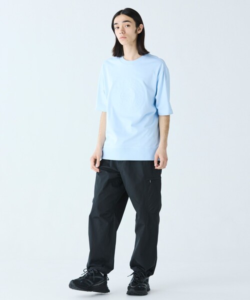【LACOSTE】トーン・オン・トーンステッチ半袖スウェット LACOSTE tシャツ 「LACOSTE / ラコステ」トーン・オン・トーン