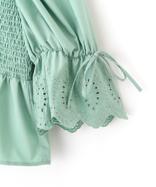 セール】◇エンブロイダリーパフブラウス（シャツ/ブラウス）｜JILL by