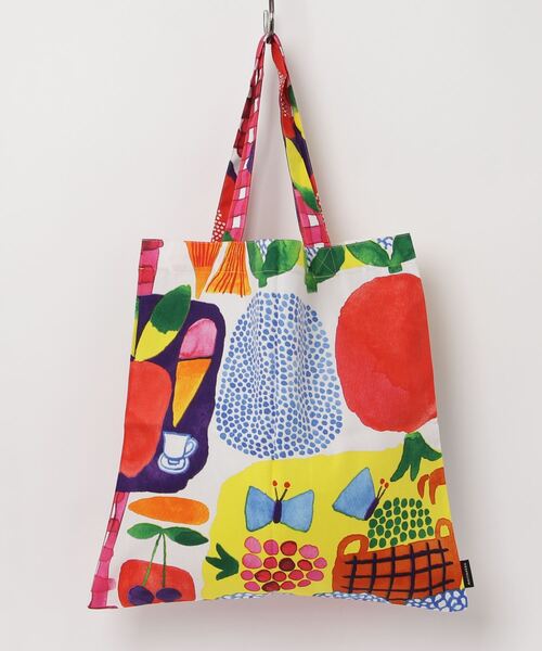 【marimekko】【日本限定】Kesatori トートバッグ セール】【JAPAN EXCLUSIVE】Kesatori / tote bag 44x43cm