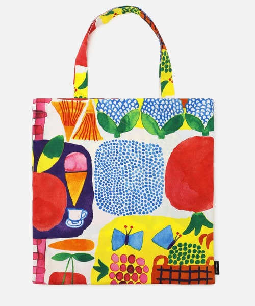 【期間限定】marimekko マリメッコ/ Korsi トートバッグ 44x43cm Unikko Haivahdys トートバッグ 44×43cm | Maija Isola