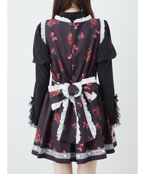 Jamie エーエヌケー（ジェイミーエーエヌケー）の「ゴシックメルトストロベリーJSK（ワンピース・レディース・ブルー/レッド・M）」の15枚目の写真