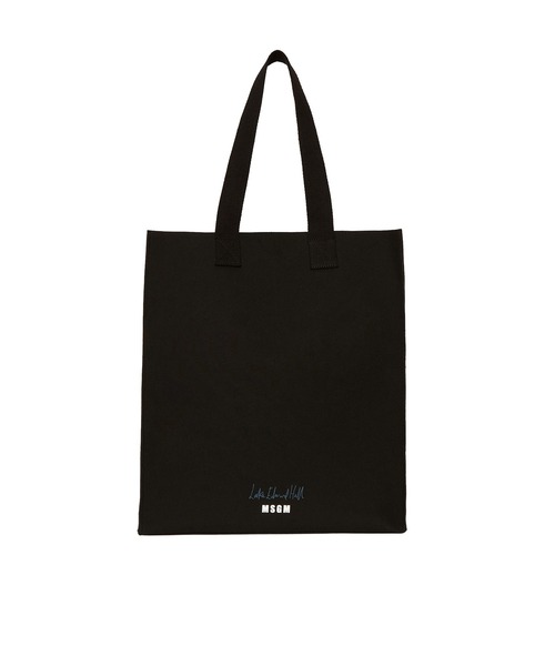 MSGM（エムエスジーエム）の「MSGM×LUKE EDWARD HALL コラボレーショングラフィックバッグ（トートバッグ・レディース・ブラック・ONE SIZE）」の2枚目の写真