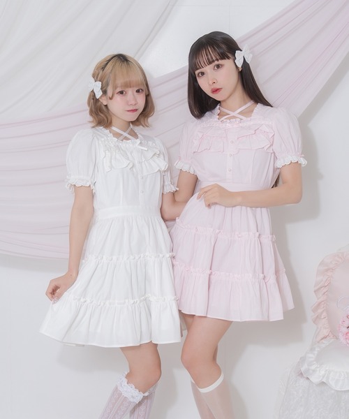Honey Cinnamon ワンピース 花柄ロングワンピース – BUNNY APARTMENT