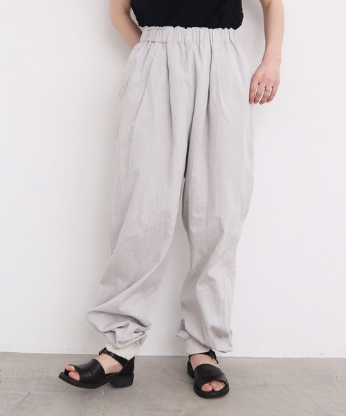 l'atelier du savon(アトリエドサボン)の「スウェットみたいなゆるパンツ(その他パンツ・レディース・ピンク/グレイッシュベージュ/ブルー・FREE)」の2枚目の写真