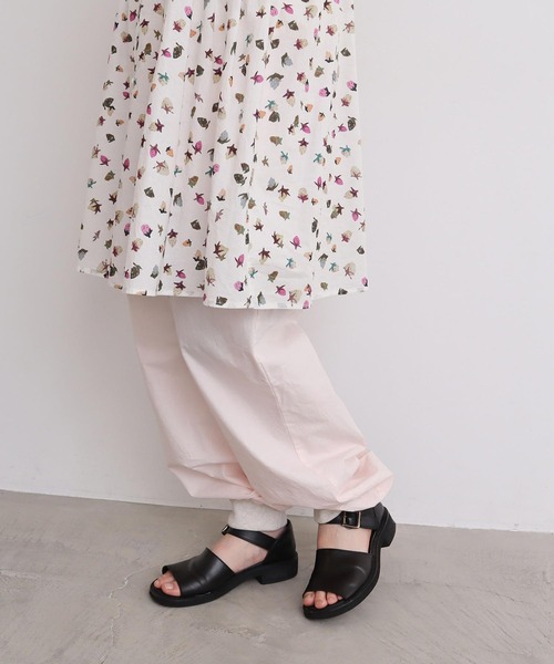 l'atelier du savon(アトリエドサボン)の「スウェットみたいなゆるパンツ(その他パンツ・レディース・ピンク/グレイッシュベージュ/ブルー・FREE)」の8枚目の写真
