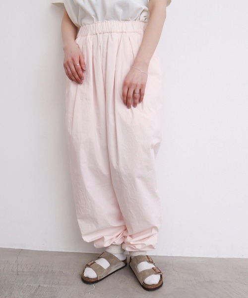 l'atelier du savon(アトリエドサボン)の「スウェットみたいなゆるパンツ(その他パンツ・レディース・ピンク/グレイッシュベージュ/ブルー・FREE)」の11枚目の写真