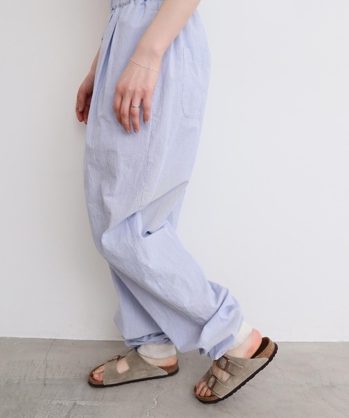 l'atelier du savon(アトリエドサボン)の「スウェットみたいなゆるパンツ(その他パンツ・レディース・ピンク/グレイッシュベージュ/ブルー・FREE)」の12枚目の写真