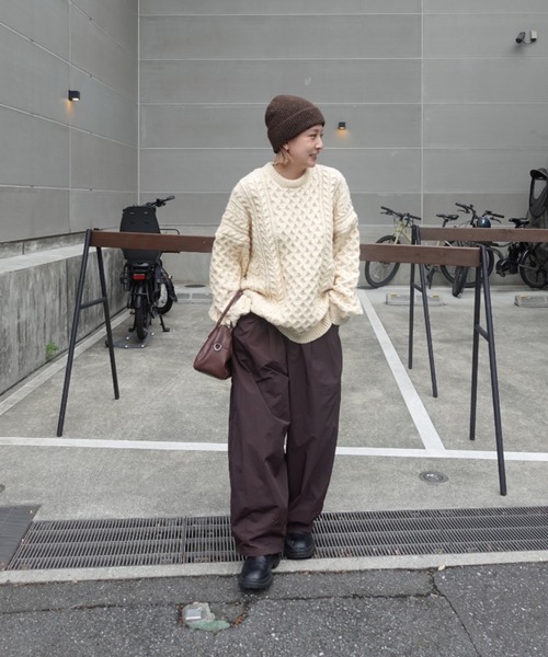 TEEN BOOP ボリュームカーゴパンツ/ベージュ ボリュームラフパンツ（その他パンツ）｜TEEN BOOP（ティーンブープ