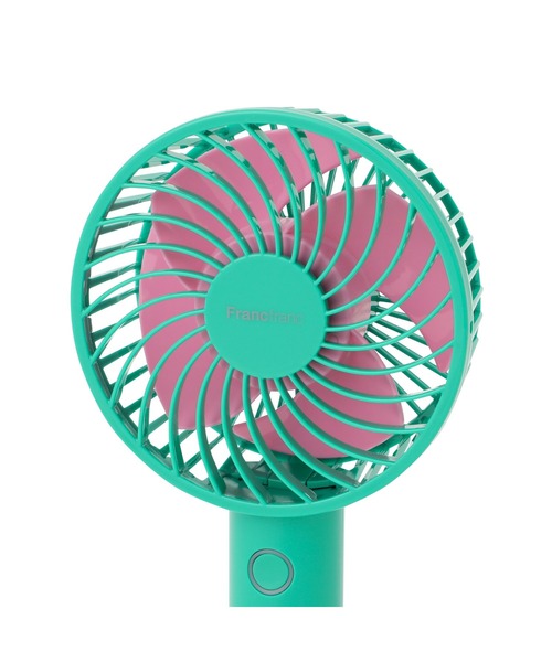 Francfranc(フランフラン)の「【2025年モデル】フレ ハンディファン バイカラー 充電式 扇風機(生活家電・レディース・グリーン/オレンジ・FREE)」の7枚目の写真