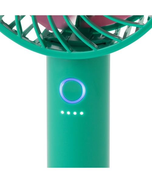 Francfranc(フランフラン)の「【2025年モデル】フレ ハンディファン バイカラー 充電式 扇風機(生活家電・レディース・グリーン/オレンジ・FREE)」の10枚目の写真