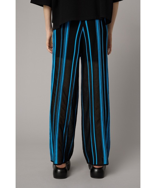 HeRIN.CYE(ヘリンドットサイ)の「Random patten knit pants ランダムパターンカーディガン(その他パンツ・レディース・ブルー/ライム/オレンジ・36/38)」の6枚目の写真