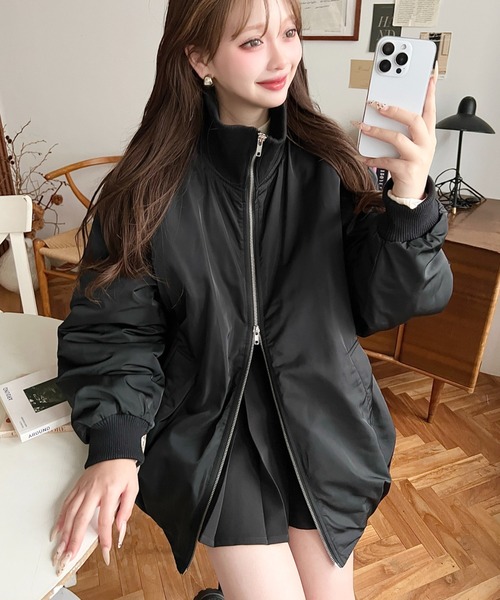 ピカソ　picasso　ブルゾン　裏地キルティング　マルチカラー ピカソ picasso ブルゾン 裏地キルティング マルチカラー ピカソ