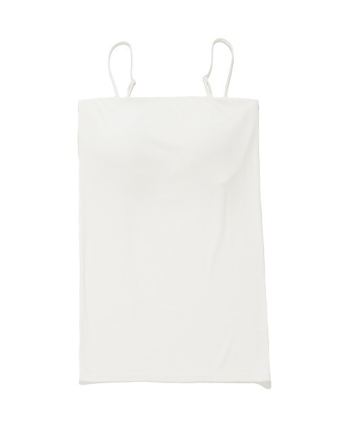 gelato pique（ジェラートピケ）の「カップインベアトップキャミソール（キャミソール・レディース・ブラウン/オフホワイト・FREE）」の4枚目の写真