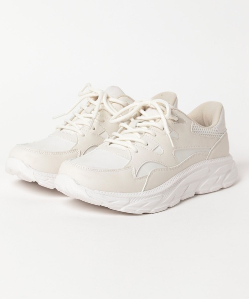 GLOBAL WORK（グローバルワーク）の「エアかるスライドオンスニーカー/306720（スニーカー・メンズ・ホワイト/ブラック・LARGE/MEDIUM）」の8枚目の写真