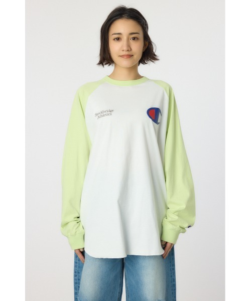 RODEO CROWNS WIDE BOWL(ロデオクラウンズワイドボウル)の「【Champion】ラグランTシャツ(Tシャツ/カットソー・レディース・ライム/オレンジ/ブラック・FREE)」の20枚目の写真