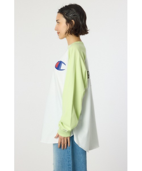 RODEO CROWNS WIDE BOWL(ロデオクラウンズワイドボウル)の「【Champion】ラグランTシャツ(Tシャツ/カットソー・レディース・ライム/オレンジ/ブラック・FREE)」の21枚目の写真
