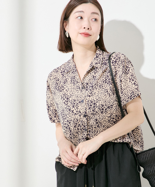 ブラウス シャツ 「追加」「別注」「LUSANA / ルサーナ」TINA SHIRTS：シャツ レディース 追加》《別注》【LUSANA / ルサーナ】TINA SHIRTS：シャツ
