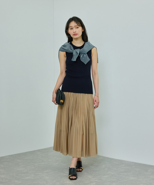 セール】【洗える】【WEB・一部店舗限定】サーキュラー手絞りプリーツ