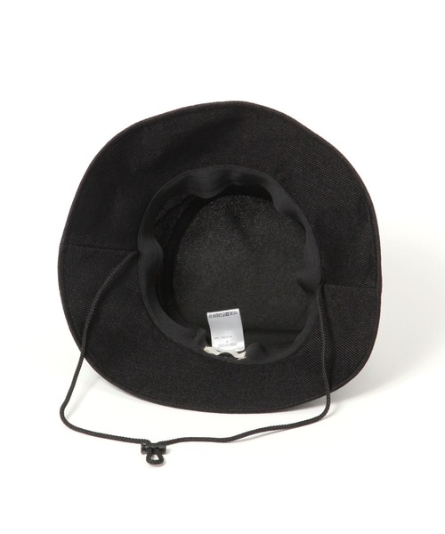 studio CLIP（スタディオクリップ）の「【抗菌防臭】洗える紐付き日除けハット（ハット・レディース・ブラック/ライトグレー/ナチュラル・FREE）」の21枚目の写真