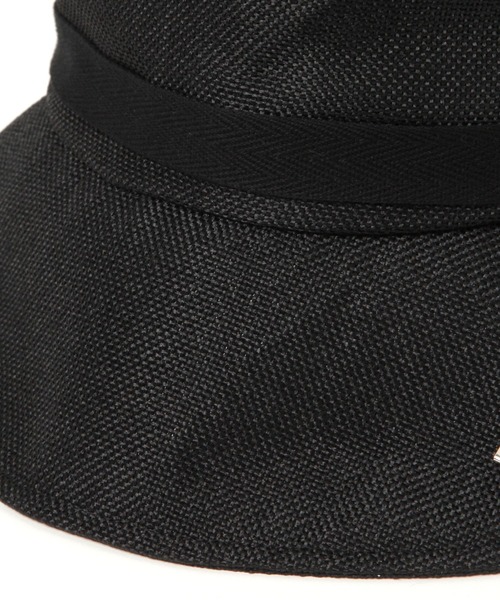 studio CLIP（スタディオクリップ）の「【抗菌防臭】洗える紐付き日除けハット（ハット・レディース・ブラック/ライトグレー/ナチュラル・FREE）」の22枚目の写真