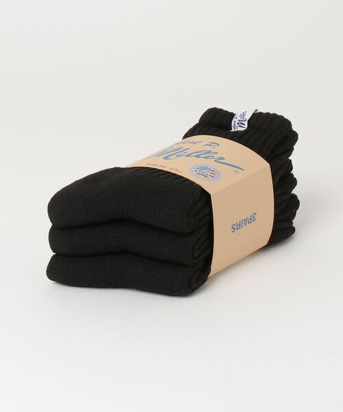 fridge(フリッジ)の「【Miller】ミラー Low Guage Sox(ソックス/靴下・メンズ・ブラック/ホワイト・ONE SIZE)」の3枚目の写真