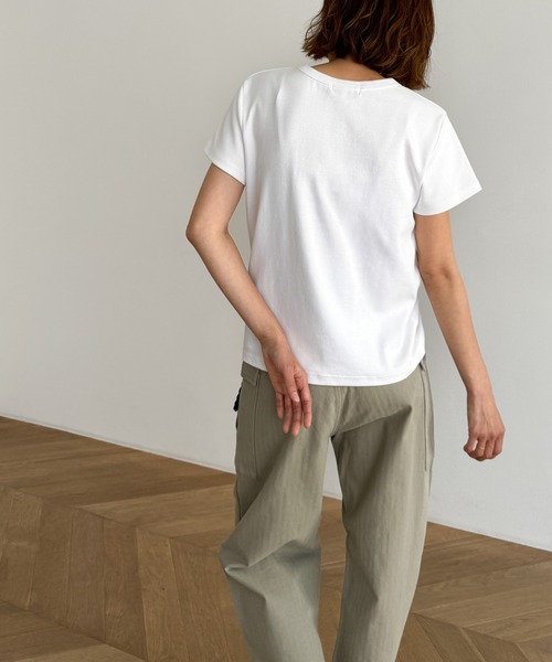 CANAL JEAN tシャツ 2枚セット セール】El mar コットンストレッチTシャツ（Tシャツ/カットソー