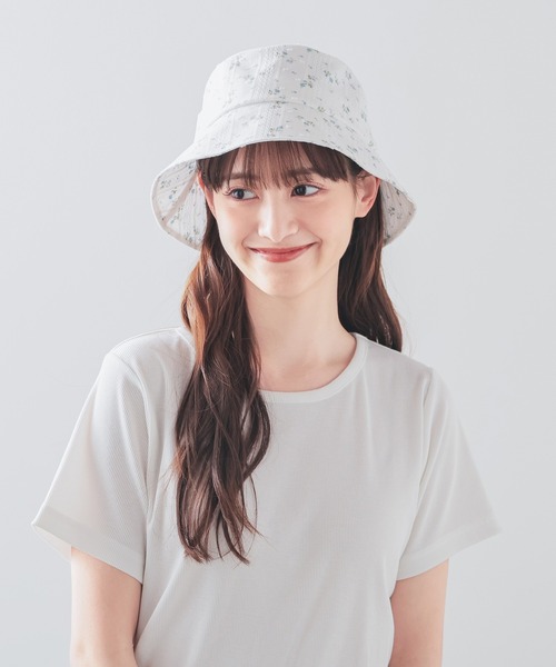 Honeys（ハニーズ）の「バケットハット（ハット・レディース・ベージュ系その他/ホワイト系その他/アイボリー/ブラック/ホワイト系その他2/ブラック系その他・FREE）」の18枚目の写真