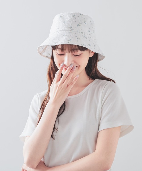 Honeys（ハニーズ）の「バケットハット（ハット・レディース・ベージュ系その他/ホワイト系その他/アイボリー/ブラック/ホワイト系その他2/ブラック系その他・FREE）」の19枚目の写真