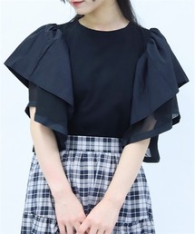 axes femme | フレア袖Ｔシャツ(Tシャツ/カットソー)