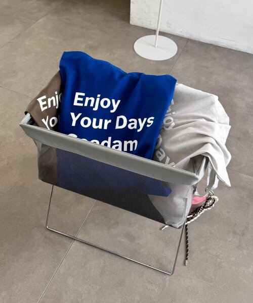 SEADAM（シーダム）の「【SEADAM】〈UNISEX〉メッセージプリントトートバッグ（トートバッグ・メンズ・ブラック/オリーブ/ローズ/ブルー/グリーン/ライトグレー・ONE SIZE）」の8枚目の写真