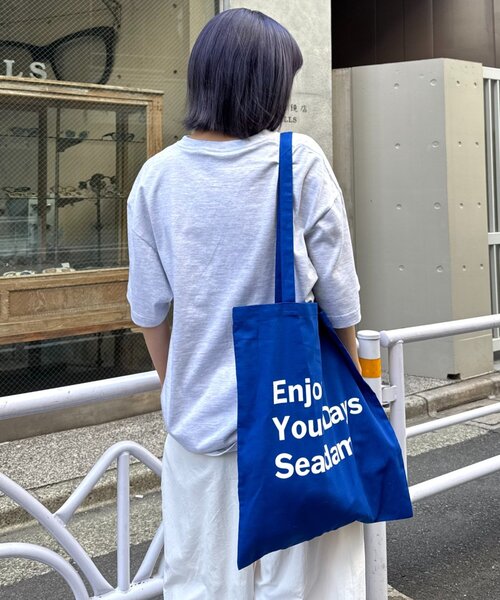 AWW メッセージプリント トートバッグ SEADAM】〈UNISEX〉メッセージプリントトートバッグ | CIAOPANIC