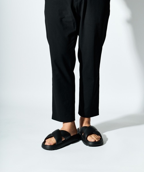 MEI（メイ）の「【 MEI / メイ 】 メンズ クロスベルトサンダル CROSS BELT SANDAL（サンダル・メンズ・ブラック・LARGE/MEDIUM/SMALL）」の6枚目の写真