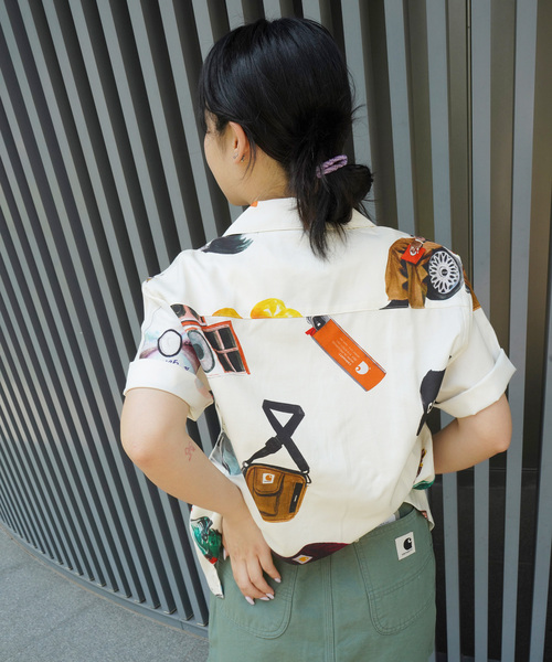 JOINT WORKS（ジョイントワークス）の「Carhartt /カーハートS/S JACOB ROCHESTER SHIRT（シャツ/ブラウス・レディース・その他2・X-SMALL）」の2枚目の写真