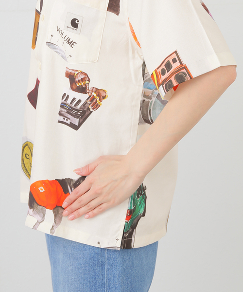 ブラウス シャツ 「CARHARTT WIP」S/S JACOB ROCHESTER SHIRT I034574 レディース メンズ Carhartt WIP ブラウス シャツ 「CARHARTT WIP」S/S JACOB