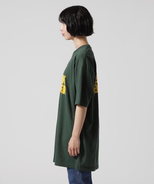 FUNG（ファング）の「FUNG/ファング　BASIC TEE THINK BIGGER　Tシャツ（Tシャツ/カットソー・レディース・モスグリーン・L/M/S/XS）」の10枚目の写真