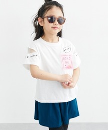 QUNTSTYLE | PVC使いTシャツ（女の子）(Tシャツ/カットソー)