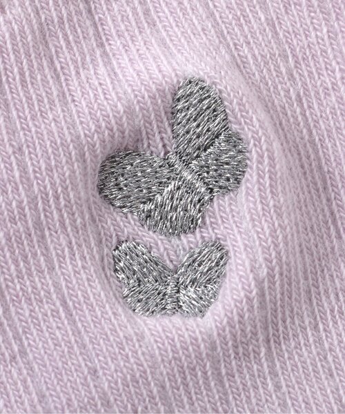 apres les cours（アプレレクール）の「ワンポイントハイソックス（ソックス/靴下・キッズ・アイボリー/ラベンダー/ネイビー/レッド・12/15 /18/21）」の8枚目の写真