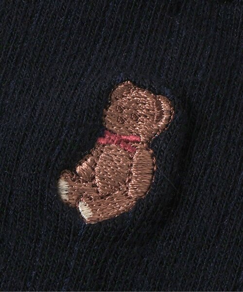 apres les cours（アプレレクール）の「ワンポイントハイソックス（ソックス/靴下・キッズ・アイボリー/ラベンダー/ネイビー/レッド・12/15 /18/21）」の7枚目の写真