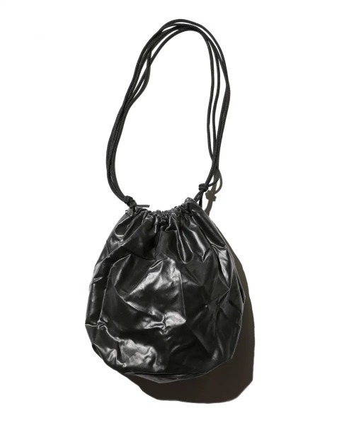 MILITARY（ミリタリー）の「THRIFTY LOOK　スリフティルック / RUBBER EFFECT BAG M（ハンドバッグ・メンズ・ブラック/オリーブ・FREE）」の2枚目の写真