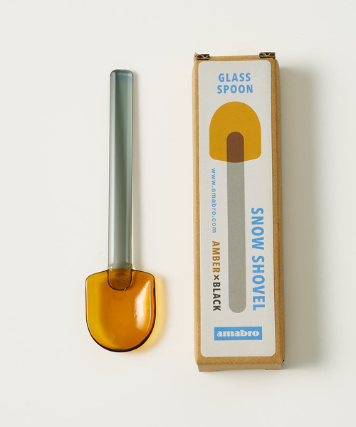 amabro（アマブロ）の「【amabro/アマブロ】 SNOW SHOVEL 耐熱ガラス ティースプーン シャベル型（カトラリー・レディース・ブルー系その他/グリーン系その他/ピンク系その他/ブラウン系その他・フリー）」の11枚目の写真