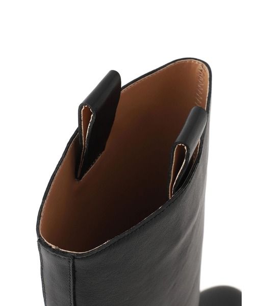 REMME（レメ）の「【REMME（レメ）】ロングペコスブーツ（ブーツ・レディース・ブラック・37/36/39/38）」の8枚目の写真