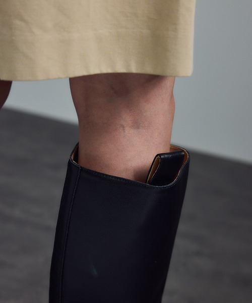 REMME（レメ）の「【REMME（レメ）】ロングペコスブーツ（ブーツ・レディース・ブラック・37/36/39/38）」の11枚目の写真