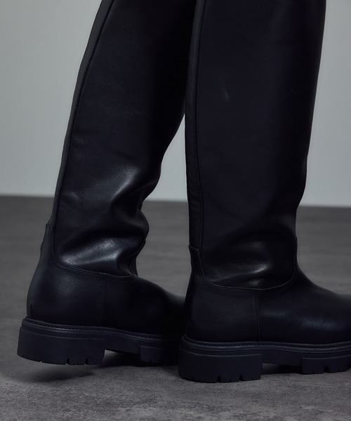 REMME（レメ）の「【REMME（レメ）】ロングペコスブーツ（ブーツ・レディース・ブラック・37/36/39/38）」の12枚目の写真