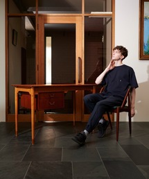 FLISTFIA（フリストフィア）の「FLISTFIA/フリストフィア Enbroidered Loose Fit T-Shirts Tシャツ（Tシャツ/カットソー）」